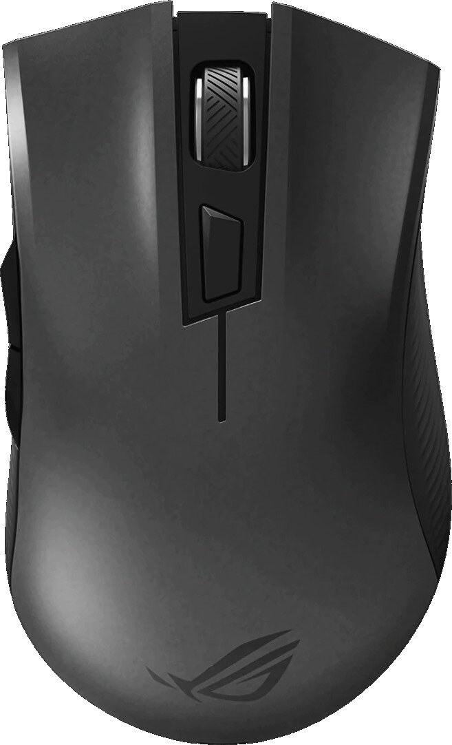 Мышь беспроводная ASUS ROG Strix Carry черный, 7200 dpi, радиоканал, Bluetooth, USB, кнопки - 6