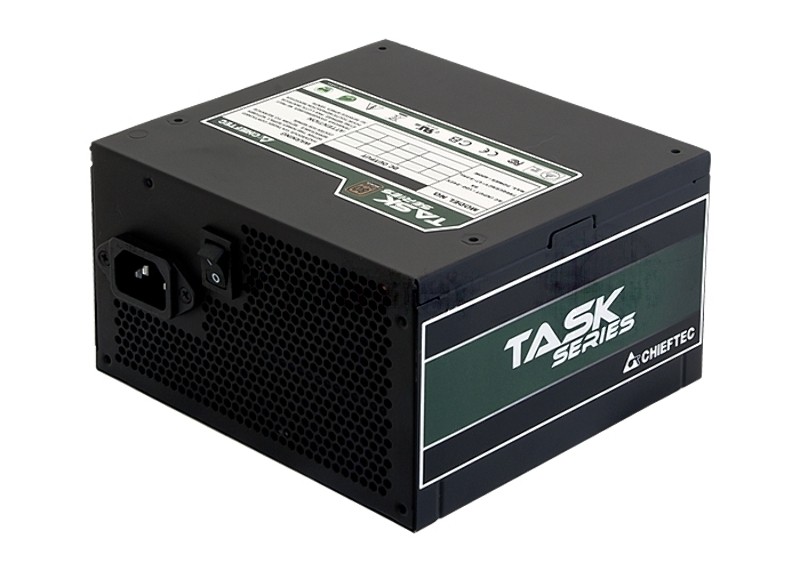 Блок питания Chieftec Task TPS-600S, 600Вт, 80 PLUS Bronze, 120мм, черный