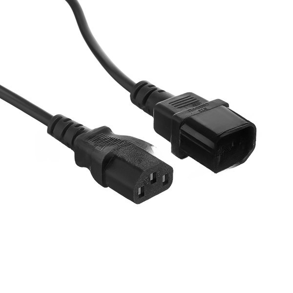 Кабель монитор-компьютер (UPS->уст-во) ExeGate Power EC-3P (С13->С14) VDE-250V-3*1,0-CU, 10A, 3м