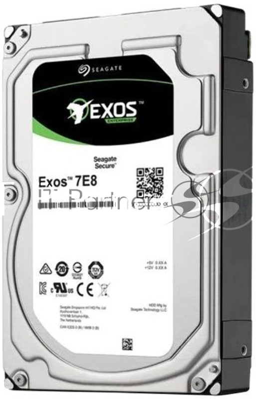 Жесткий диск Seagate Original SATA-III 4Tb ST4000NM000A Exos 7E8 (7200rpm) 256Mb 3.5"