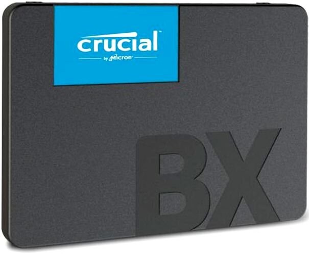 Накопитель SSD Crucial BX500, 2Tb, SATA III, 2.5", R/W 540/500