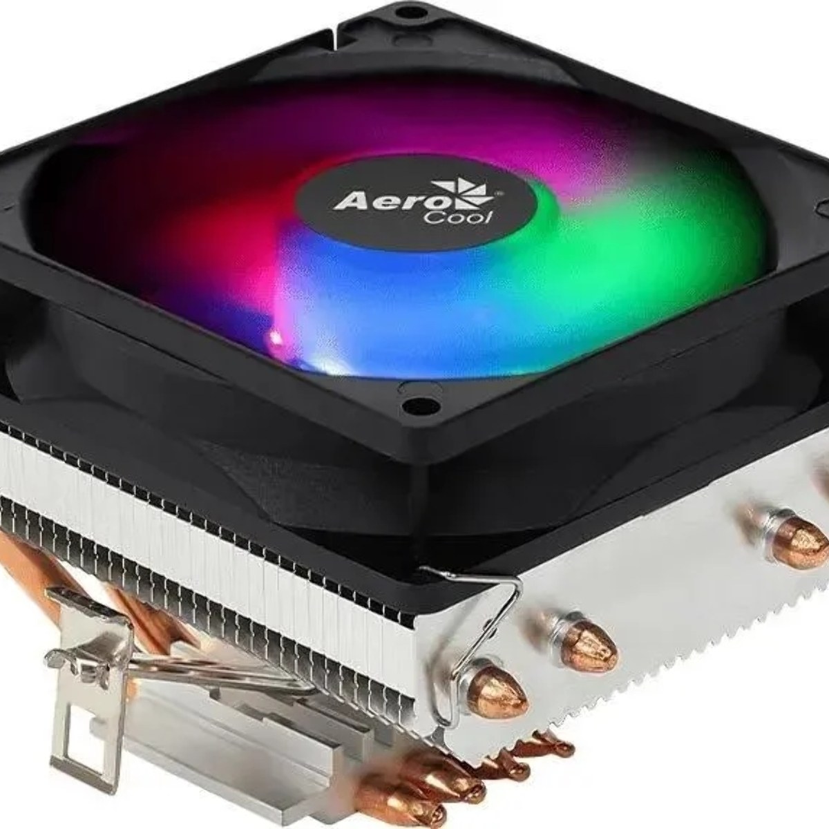 Кулер для процессора AeroCool/Formula Air Frost 4 черный, 90 мм, алюминий/медь, 1800 об/мин, 25.7 дБ, 3 pin, 125 Вт, 78 мм