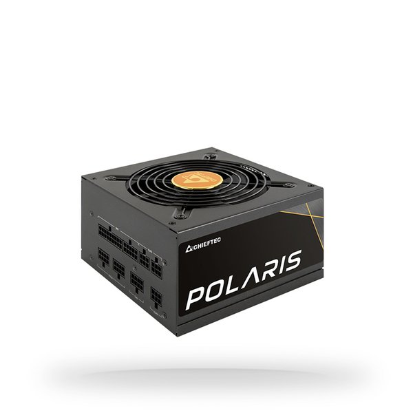 Блок питания Chieftec Polaris PPS-750FC, 750Вт, 80 PLUS Gold, 120мм, модульный, черный