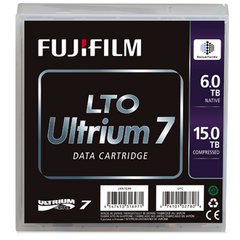 Ленточный накопитель Fujifilm Ultrium LTO7 RW 15TB (6Tb native) bar code labeled Cartridge (for libraries & autoloaders) (analog C7977A + Label)