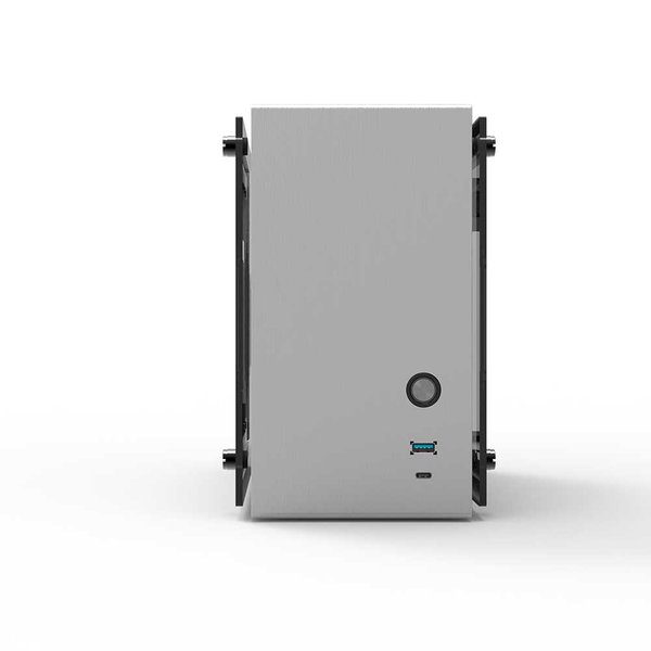 Компьютерный корпус ZALMAN MINITOWER MITX W/O PSU M2 MINI серебристый