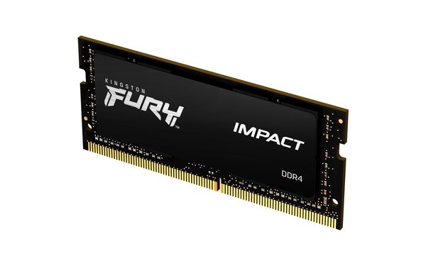 Оперативная память Kingston Fury Impact, DDR4, 32GB (1x32GB), 3200MHz, CL20, SO-DIMM