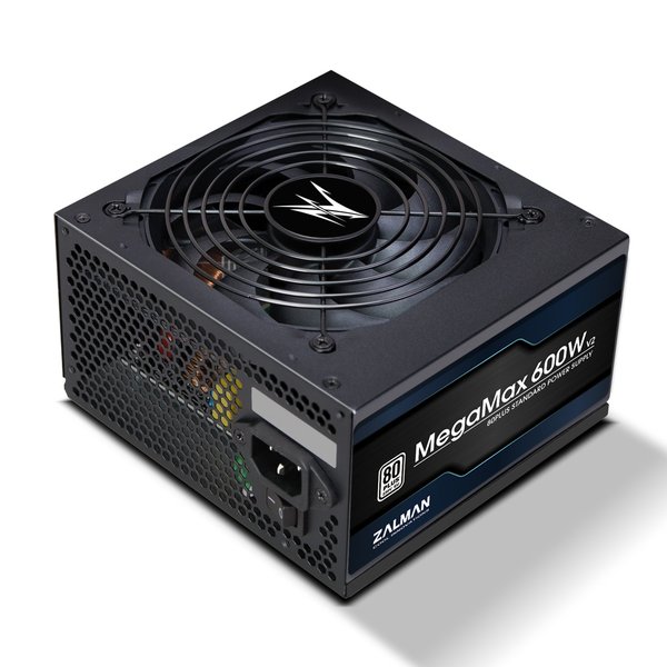 Блок питания Zalman ZM600-TXII V2 Retail, 600Вт, 80 PLUS, 120мм, черный