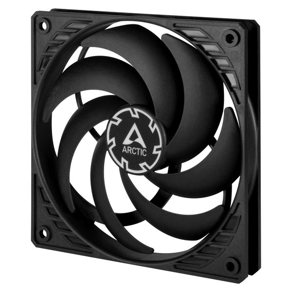 Вентилятор для корпуса Arctic P12 SLIM PWM PST черный, 120 мм, 2100 об/мин, 22.5 дБ, 4 pin