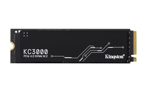 Накопитель SSD Kingston KC3000, 4Tb, PCIe 4.0 x4, M.2 2280, NVMe, R/W 7000/7000, с радиатором