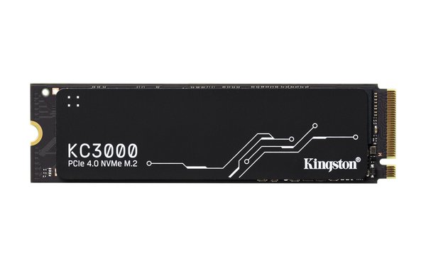 Накопитель SSD Kingston 512Gb M.2 KC3000 SKC3000S/512G (PCI-E 4.0 x4, up to 7000/3900Mbs, 3D TLC, NVMe, 400TbW, Phison E18, 22х80мм, LP heatsink)