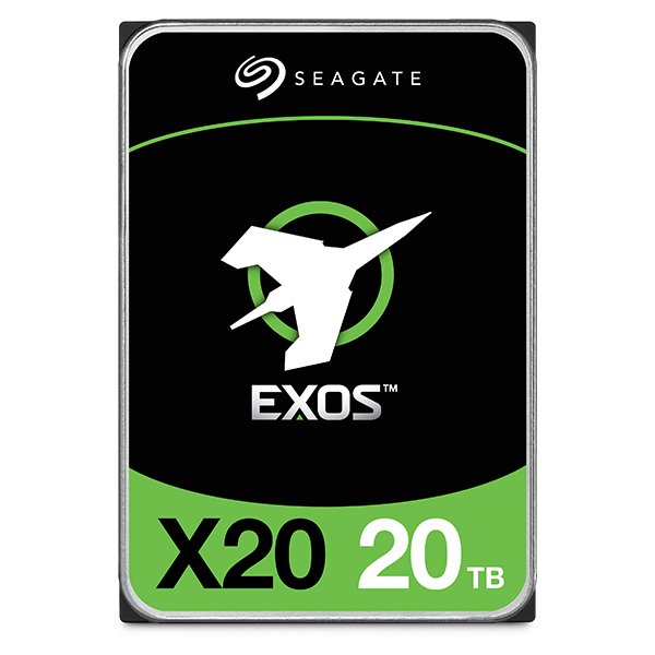 Жесткий диск Seagate HDD 20Tb 7200rpm Server Exos X20 HDD 512E/4KN (3.5" SAS 12Gb/s)