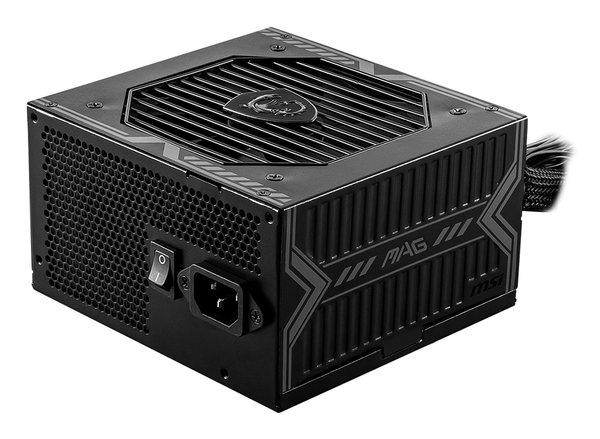 Блок питания MSI MAG A550BN, 550Вт, 80 PLUS Bronze, 120мм, черный