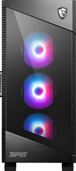 Компьютерный корпус MSI MPG VELOX 100R 2xUSB 3.0, 1xType C, 4x120мм ARGb Fan, ARGb Control Board, Tempered Glass Window, Glass Front Panel, Brown Box (829315)