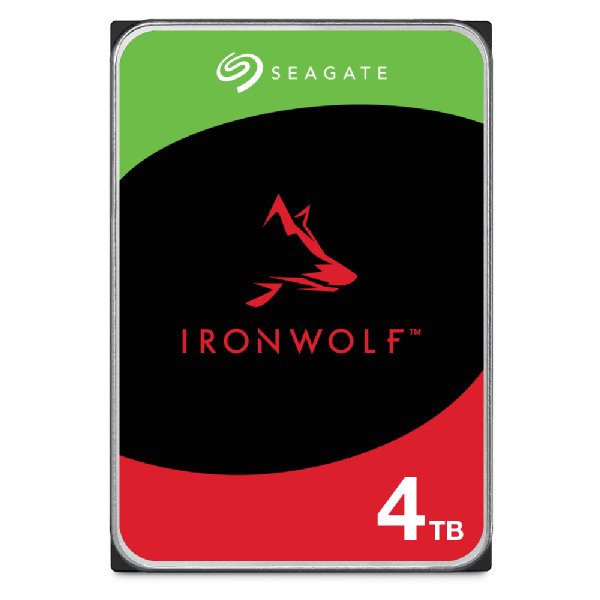 Жесткий диск Seagate 4Tb Ironwolf (ST4000VN006) SATA 6.0Gb/s, 5400 rpm, 256mb buffer, 3.5", для NAS