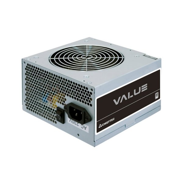 Блок питания Chieftec APB-600B8, 600Вт, 80 PLUS WHITE, 120мм, серый