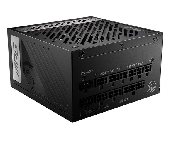 Блок питания MSI MPG A1000G RTL, 1000Вт, 80 PLUS Gold, модульный, RTL