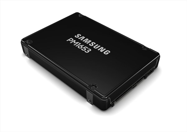 Накопитель SSD Samsung PM1653, 15360Gb, 2.5", SAS 4.0 (24 Гбит/с), TLC, R/W 4200/370015360Gb Накопитель SSD Samsung PM1653, 2.5", SAS 4.0 (24 Гбит/с), TLC, R/W 4200/3700