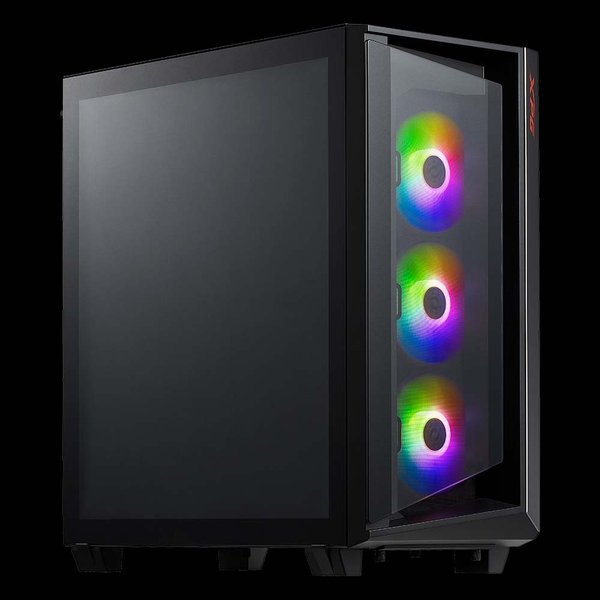Компьютерный корпус ADATA XPG CRUISERST черный Mid-Tower, Micro-ATX, Mini-ITX, Standard-ATX