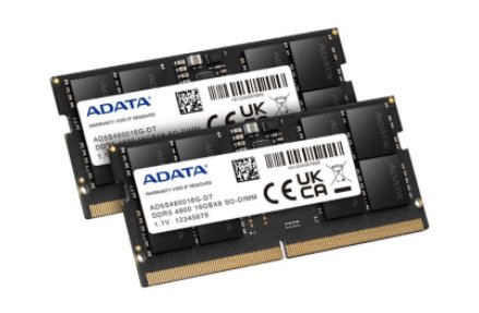 Оперативная память ADATA AD5S480032G-S, DDR5, 32GB (1x32 GB), 4800 MHz, CL40, SO-DIMM