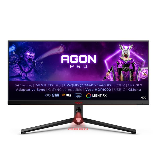 Монитор 27" AOC Q27B3MA VA 2560x1440, 75 Гц, 4 мс, 16:9, 250 кд/м2, 2хHDMI, 1хDP, выход на наушники, черный