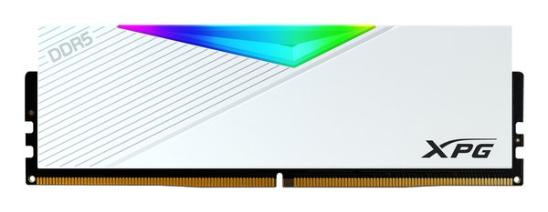 Оперативная память XPG Lancer, DDR5, 64GB (2x32GB), 6400MHz, CL32, DIMM, с радиаторами, RGB, белый