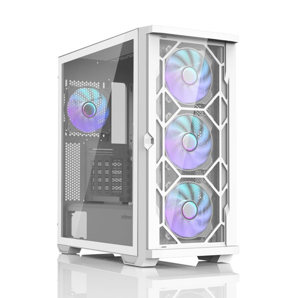 Компьютерный корпус MidiTower Zalman Z10 DUO White (без блока питания) (Zalman Z10 DUO White)