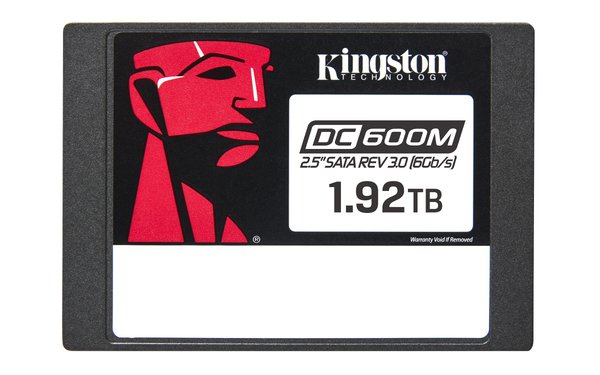 Накопитель SSD Kingston DC600M, 1920Gb, SATA III, 2.5", R/W 560/530