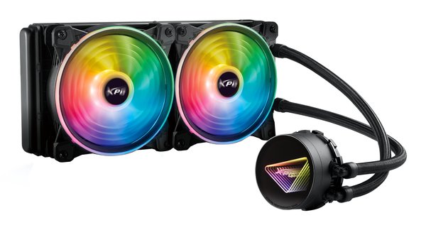 Система жидкостного охлаждения XPG Levante X 240, черный 120мм алюминий+медь 2000rpm 18.17db 4-pin 250W