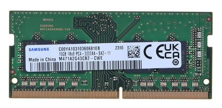 Оперативная память Samsung DDR4 16GB UNB SODIMM 3200 1Rx8, 1.2V