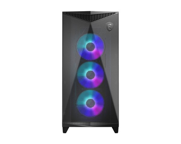 Компьютерный корпус MSI MPG GUNGNIR 300R AIRFLOW Midi Tower, EATX, 2xUSB 3.2 Gen 1, 1xUSB 3.2 Gen2 Type-C,4x120мм PWM ARGb Fan, ARGb+PWM Control Board, Tempered Glass Window
