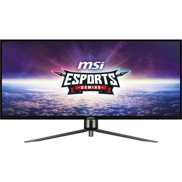 Монитор 40" MSI MAG401QR IPS 3440x1440, 155 Гц, 1 мс, 21:9, 400 кд/м², 2xHDMI 2.0, DP, USB-C, USB Hub, динамики, черный