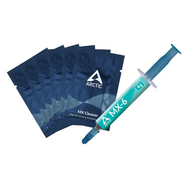 Термопаста MX-6 Thermal Compound 4-graмм with 6pcs MX Cleaner ACTCP00084A