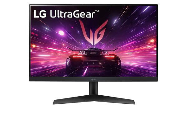 Монитор 23.8" LG UltraGear 24GS60F-B IPS 1920x1080, 180 Гц, 1 мс, 16:9, 300 кд/м2, 1xHDMI, 1хDP, 1x3.5 мм, черный