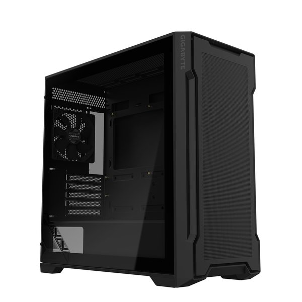 Компьютерный корпус Gigabyte C102B Gb-C102G, без БП MicroATX 5x120мм 4x140мм 2xUSB 3.0 audio bott PSU, черный