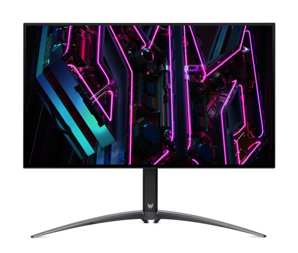 Монитор 26.5" Acer Predator X27Ubmiipruzx OLED 2560x1440, 240 Гц, 1 мс, 16:9, 1000 кд/м2, 2xHDMI, 1xDP, USB-C, черный
