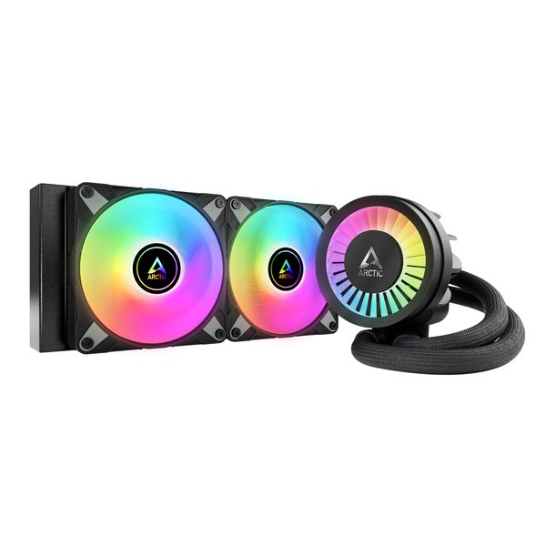 Жидкостная система охлаждения Arctic Liquid Freezer III 280 A-RGB черный, 140 мм, алюминий, 2800 об/мин, 30 дБ, 4 pin, 320 Вт