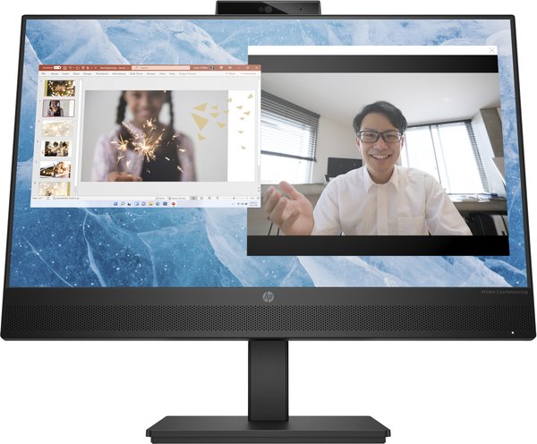 Монитор 23.8" HP M24m IPS 1920x1080, 75 Гц, 5 мс, 16:9, 300 кд/м2, 1xHDMI, 1xDP, USB-C, 1x3.5 мм, серебристый/черный