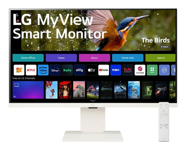 Монитор 31.5" LG 32SR83U-W IPS 3840x2160, 60 Гц, 5 мс, 16:9, 400 кд/м2, 2xHDMI, 1хUSB-C, 3хUSB, белый
