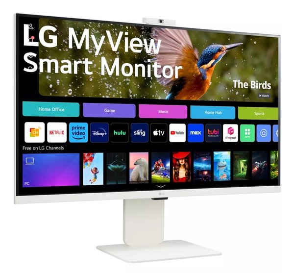 Монитор 31.5" LG 32SR85U-W IPS 3840x2160, 60 Гц, 5 мс, 16:9, 400 кд/м2, 2xHDMI, 1хUSB-C, 3хUSB, белый