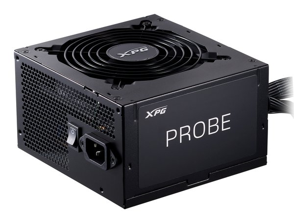 Блок питания ADATA XPG PROBE600B-BKCEU, 600Вт, 80 PLUS Bronze, 120мм, черный