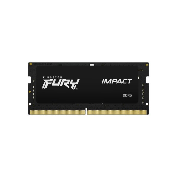 Оперативная память Kingston Fury Impact, DDR5, 64GB (2x32GB), 4800MHz, CL38, SO-DIMM