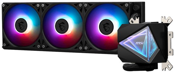 Система жидкостного охлаждения MSI MAG CORELIQUID I360 3x ARGb Gen2 Fan, ARGb Gen2 Block, Color Box