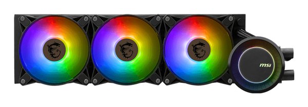 Система жидкостного охлаждения MSI MAG CoreLiquid E360, 3x ARGb Fan, Color Box, LGA1700, AM5