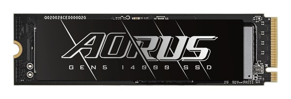 Накопитель SSD Gigabyte 4Tb M.2 2280 AORUS Gen5 14000 AG514K4Tb PCI-Express 5.0x4, NVMe 2.0, 3D TLC NAND, Phison PS5026-E26