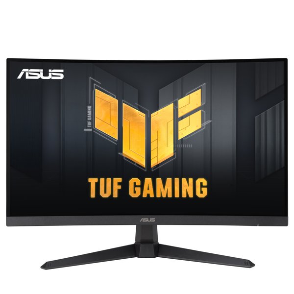 Монитор 27" ASUS TUF VG27VQM1B VA 1920x1080, 280 Гц, 1 мс, 16:9, 250 кд/м², 2xHDMI 2.0, DP 1.2, 3.5 Jack, динамики (2x2 Вт), HDR10, FreeSync Premium, изогнутый экран (1500R), черный