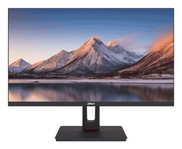 Монитор 23.8" Dahua DHI-LM24-C301B IPS 2560x1440, 100 Гц, 5 мс, 16:9, 300 кд/м², 1xHDMI, 1xDP, выход на наушники, черный