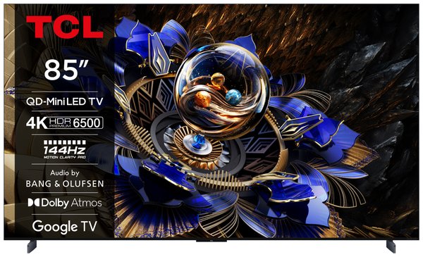 Телевизор TCL 85" 85X11K черный Mini LED UHD 120Hz Smart