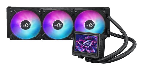Система жидкостного охлаждения ASUS ROG RYUJIN III 360 ARGb EXTREME 90RC0131-M0EAY0 черный 120мм алюминий+медь 2800rpm 36db 4-pin 305W