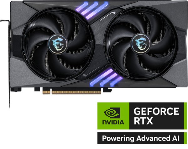 Видеокарта MSI RTX 5060 Ti 16G GAMING OC, NVIDIA RTX 5060 Ti, 16 ГБ GDDR7, 128 бит, PCI-e 5.0, 1xHDMI, 3xDP, 2647 МГц