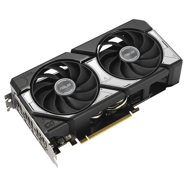 Видеокарта ASUS GeForce RTX 5060 Ti 8G DUAL OC Edition, NVIDIA RTX 5060 Ti, 8 ГБ GDDR7, 128 бит, PCI-e 5.0, 1xHDMI, 3xDP, 2632 МГц